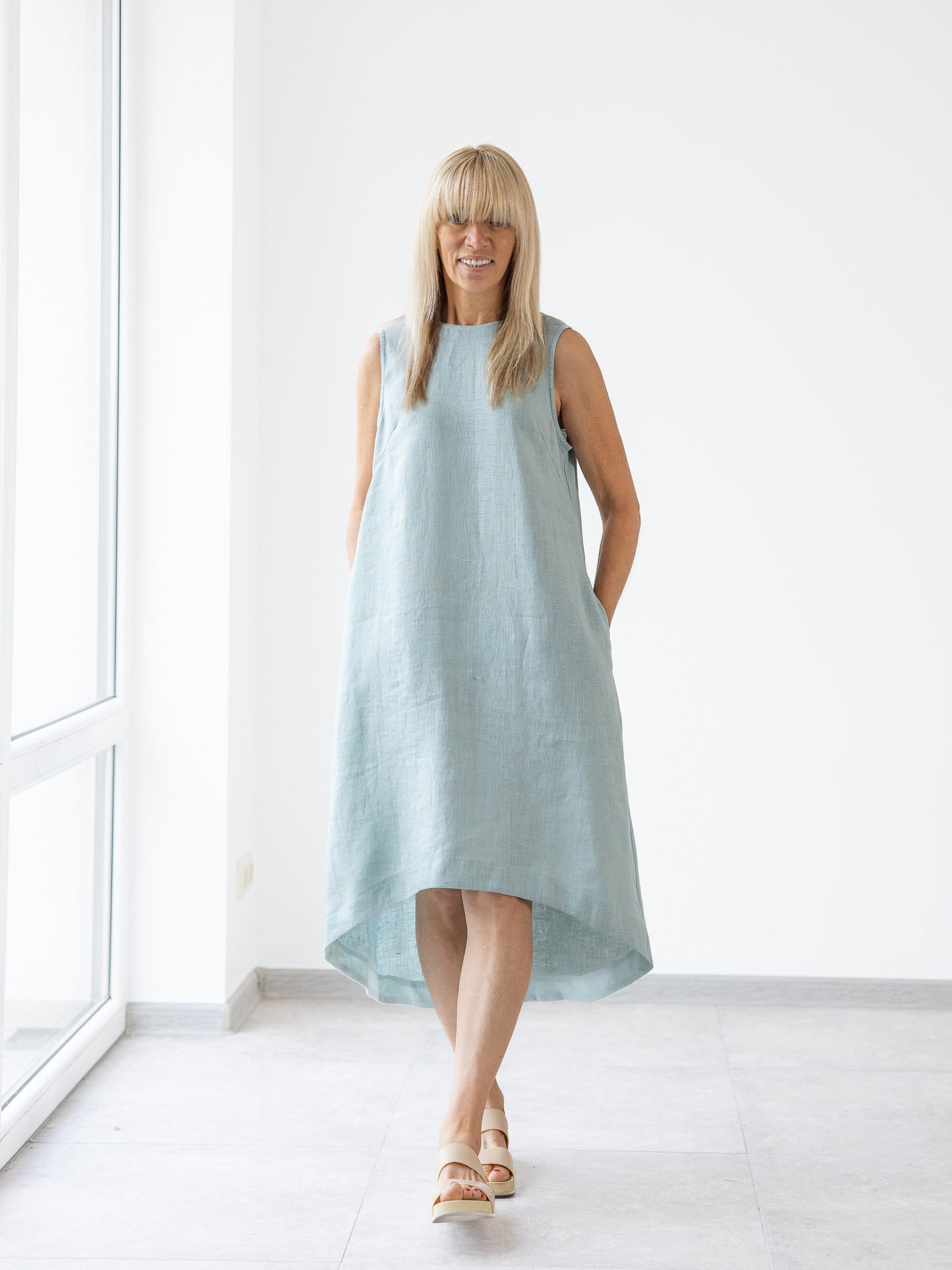 Summer linen dress