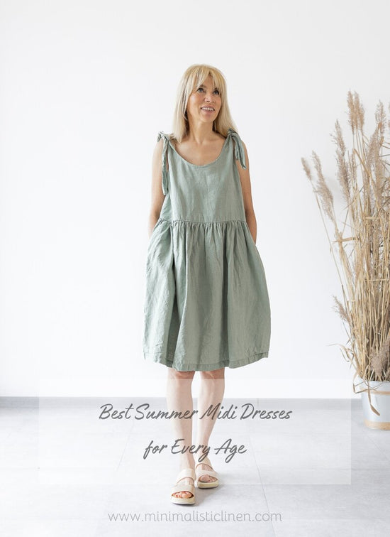 Vintage Summer Midi Dress curated on LTK