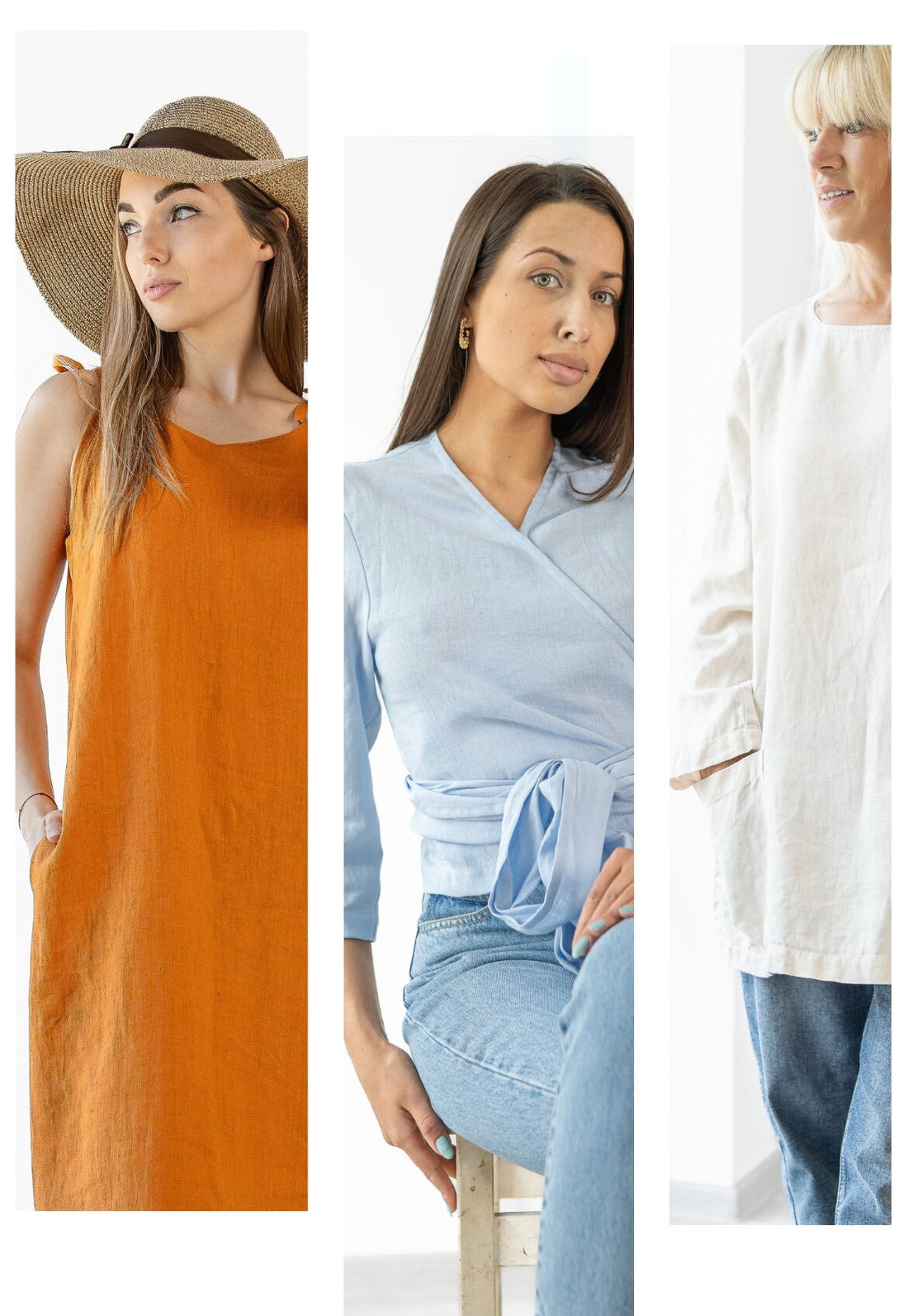 Women Linen clothing Handmade natural linen clothes MinimalisticLinen