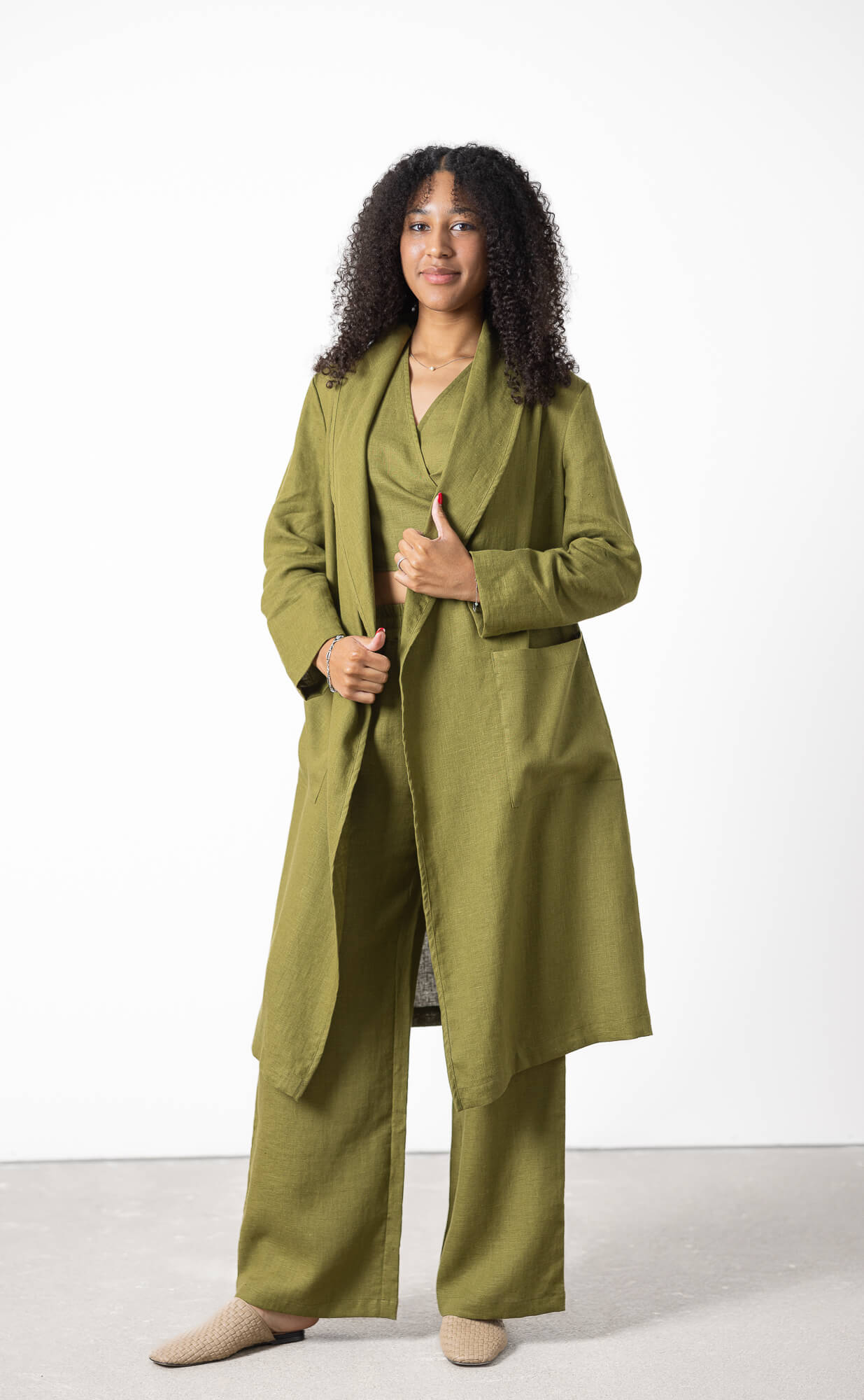 Longline Linen Cardigan Women – Breathable Summer Layer