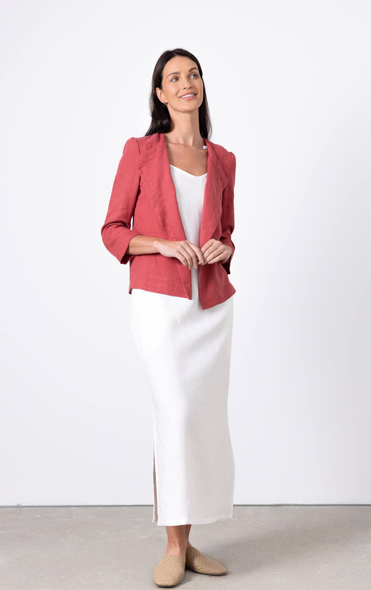 ladies red dress jacket Women's Red Blazers